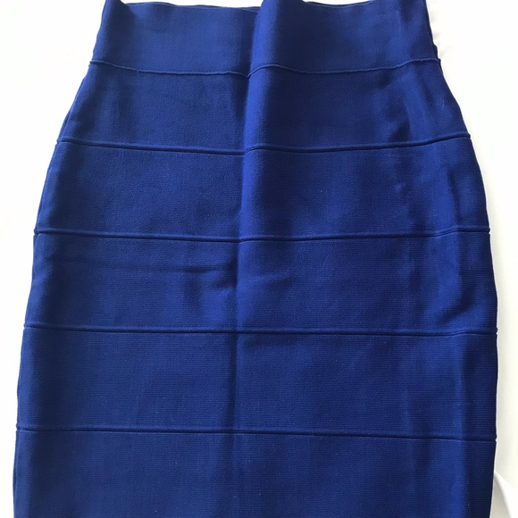 icone Dresses & Skirts - 💎 Blue Bandage Skirt